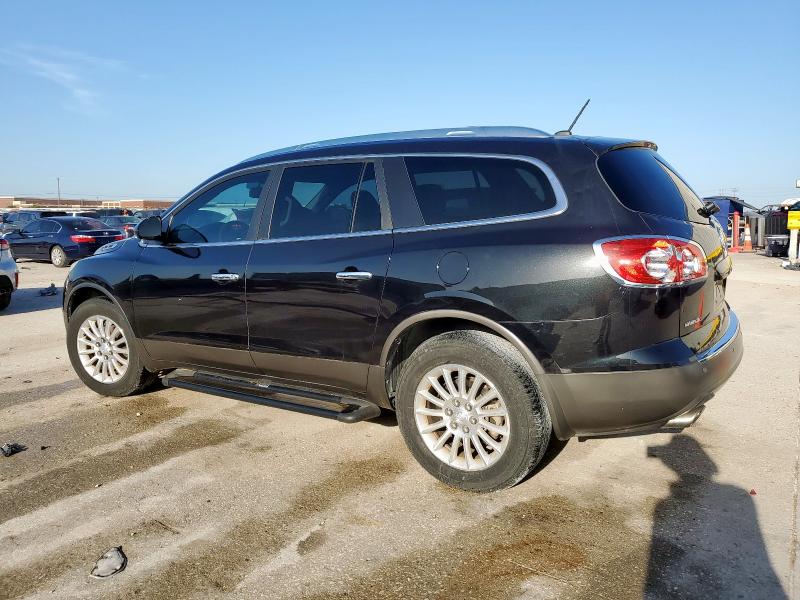 5GAKRCED2CJ378607 - 2012 BUICK ENCLAVE BLACK photo 2