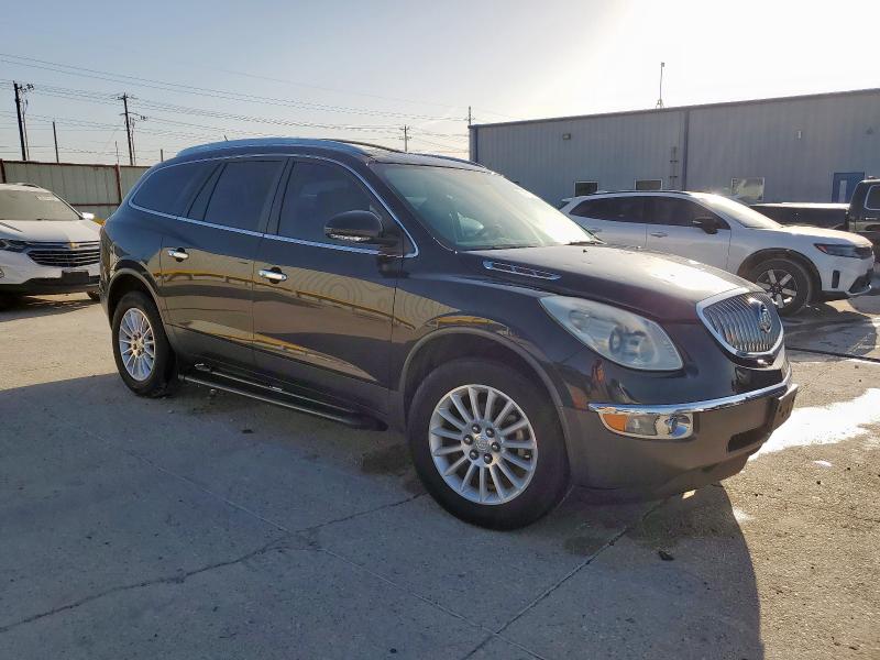 5GAKRCED2CJ378607 - 2012 BUICK ENCLAVE BLACK photo 4