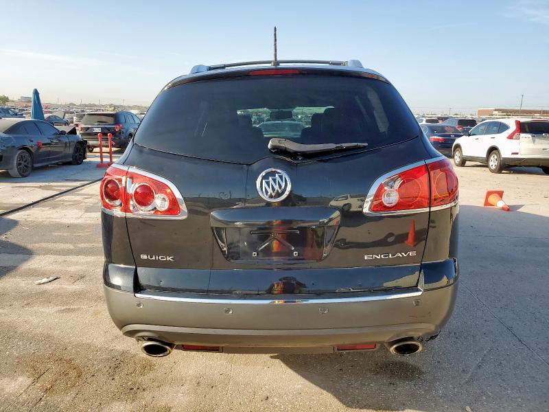 5GAKRCED2CJ378607 - 2012 BUICK ENCLAVE BLACK photo 6
