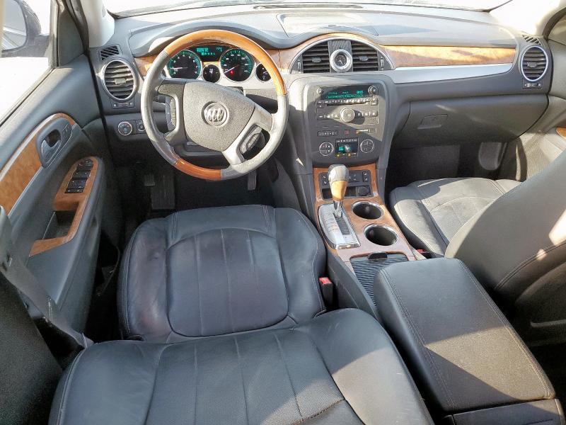 5GAKRCED2CJ378607 - 2012 BUICK ENCLAVE BLACK photo 8