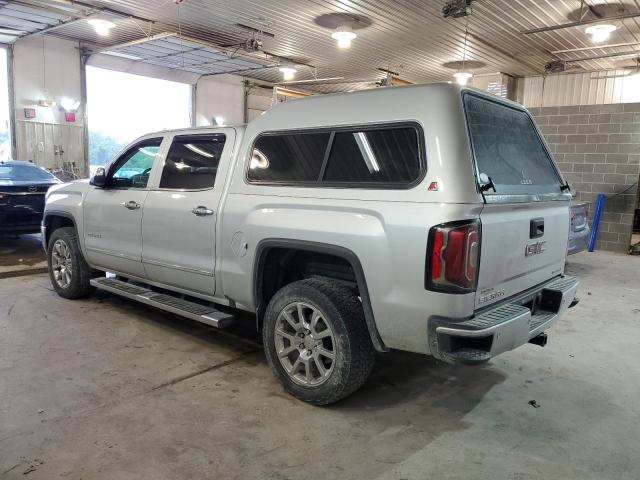 3GTU2PEJ7JG537645 - 2018 GMC SIERRA K1500 DENALI SILVER photo 2