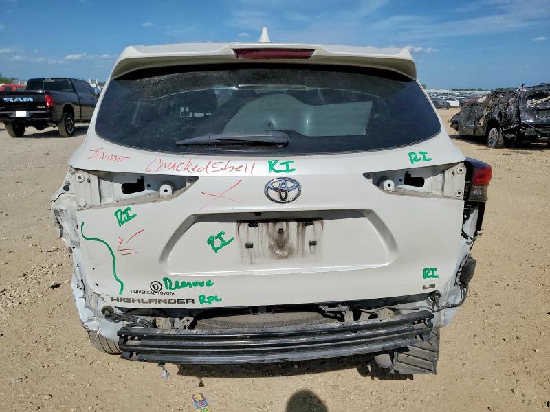 5TDZZRAH9LS002014 - 2020 TOYOTA HIGHLANDER L 白色 照片 6