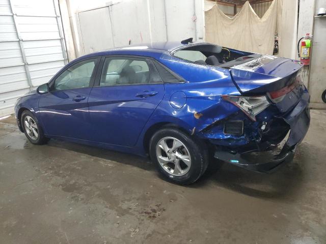 5NPLL4AG6MH052670 - 2021 HYUNDAI ELANTRA SE BLUE photo 2