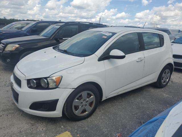 1G1JA6SH7G4175283 - 2016 CHEVROLET SONIC LS WHITE photo 1