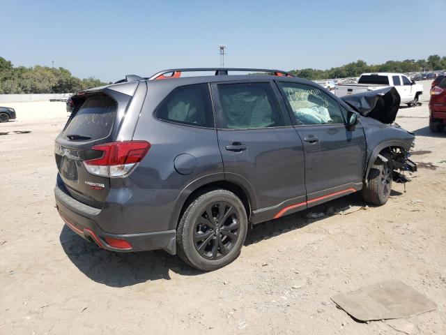 JF2SKAMC6LH583842 - 2020 SUBARU FORESTER SPORT GRAY photo 3