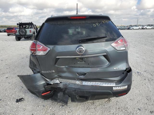 5N1AT2MV6FC795832 - 2015 NISSAN ROGUE S GRAY photo 6