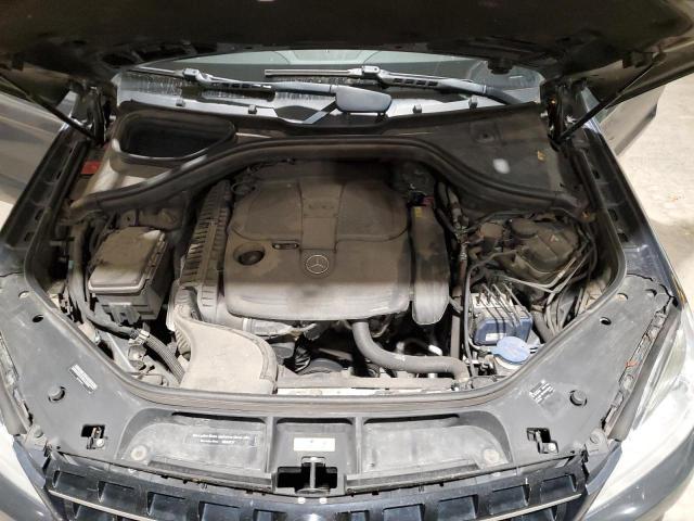 4JGDA5HB5EA339660 - 2014 MERCEDES-BENZ ML 350 4MATIC CHARCOAL photo 12