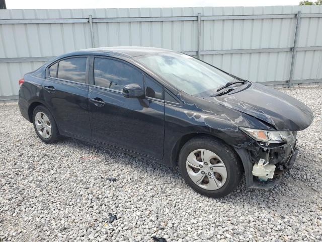 2HGFB2F5XDH302031 - 2013 HONDA CIVIC LX BLACK photo 4