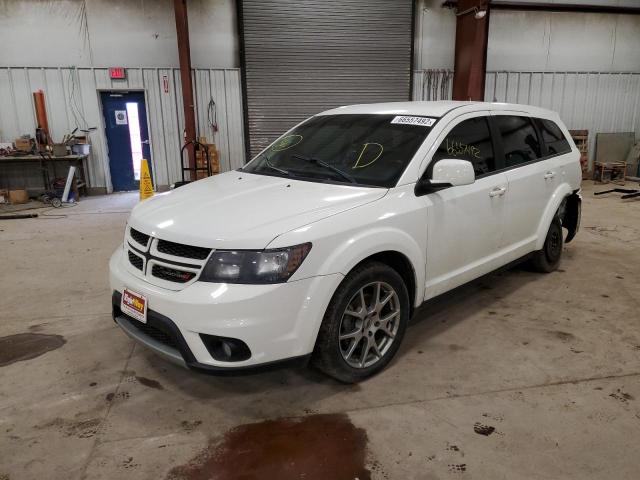 3C4PDCEG6JT473514 - 2018 DODGE JOURNEY GT WHITE photo 2