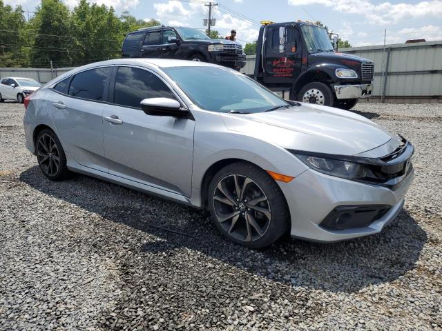 19XFC2F8XME004192 - 2021 HONDA CIVIC SPORT 银色 照片 4