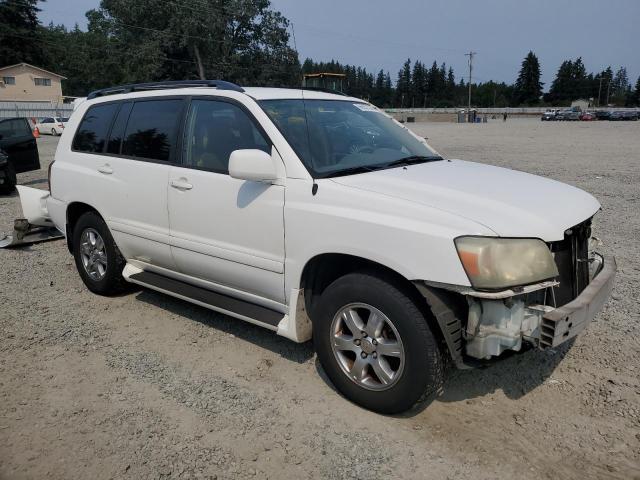 JTEDD21AX40077243 - 2004 TOYOTA HIGHLANDER WHITE photo 4