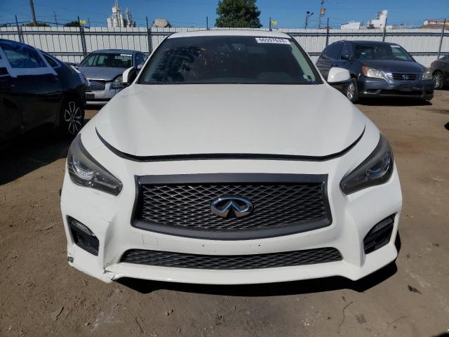 JN1FV7AR1HM870445 - 2017 INFINITI Q50 RED SPORT 400 WHITE photo 5