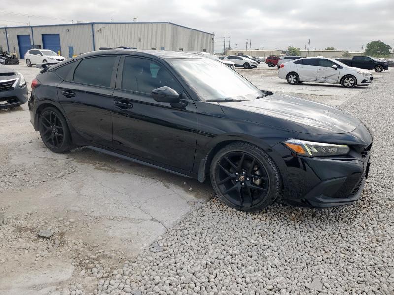 19XFL2H86NE008285 - 2022 HONDA CIVIC SPORT BLACK photo 4