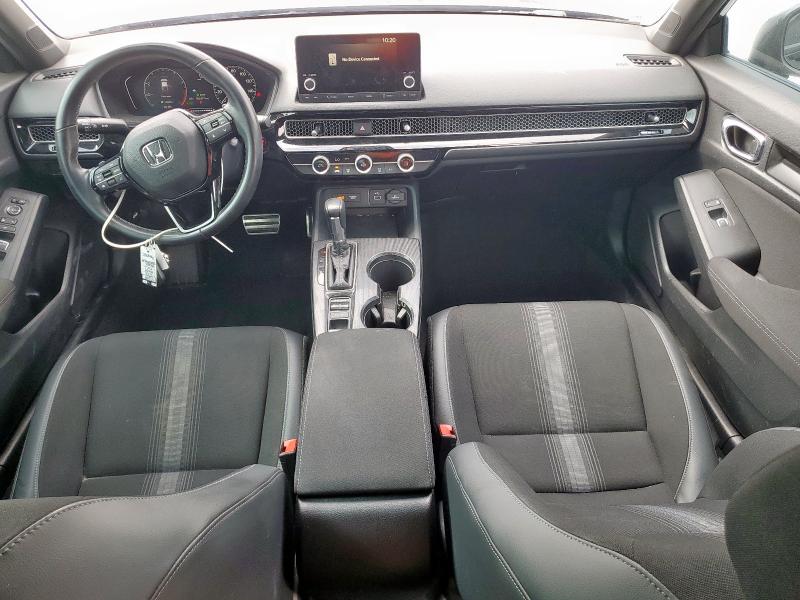 19XFL2H86NE008285 - 2022 HONDA CIVIC SPORT BLACK photo 8