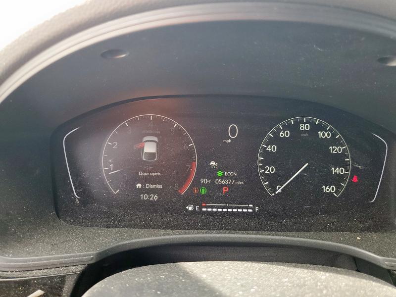 19XFL2H86NE008285 - 2022 HONDA CIVIC SPORT BLACK photo 9