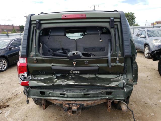1J8HG48P57C591984 - 2007 JEEP COMMANDER 绿色 照片 6