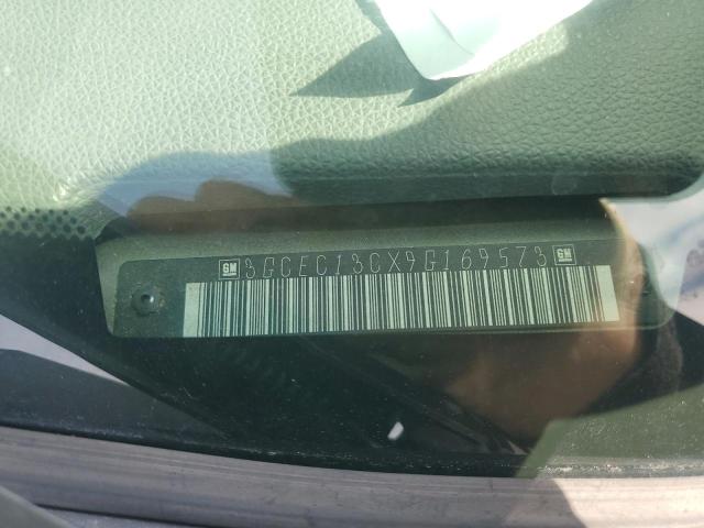 3GCEC13CX9G169573 - 2009 CHEVROLET SILVERADO C1500 GRAY photo 12