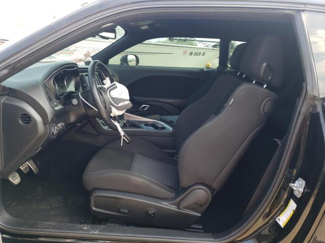 2C3CDZFJ5MH502420 - 2021 DODGE CHALLENGER R/T SCAT PACK BLACK photo 7