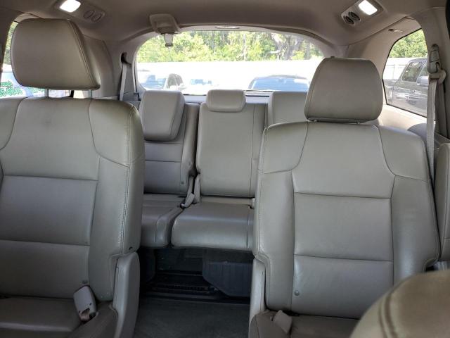 5FNRL5H67FB082419 - 2015 HONDA ODYSSEY EXL RED photo 10