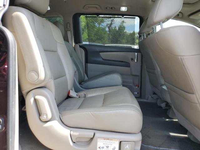 5FNRL5H67FB082419 - 2015 HONDA ODYSSEY EXL RED photo 11