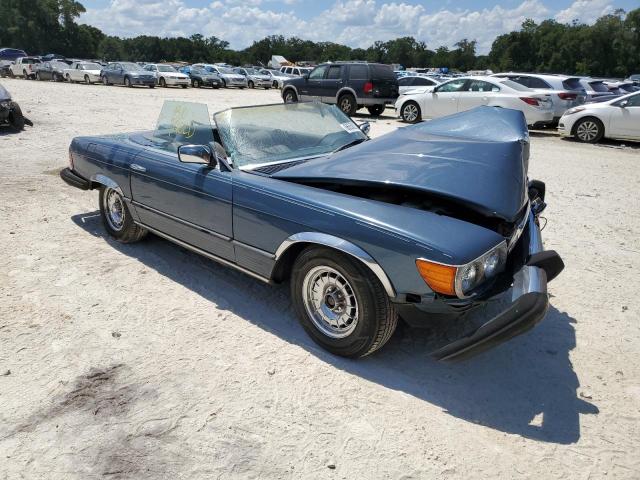 WDBBA45A2DB021360 - 1983 MERCEDES-BENZ 380 SL BLUE photo 4