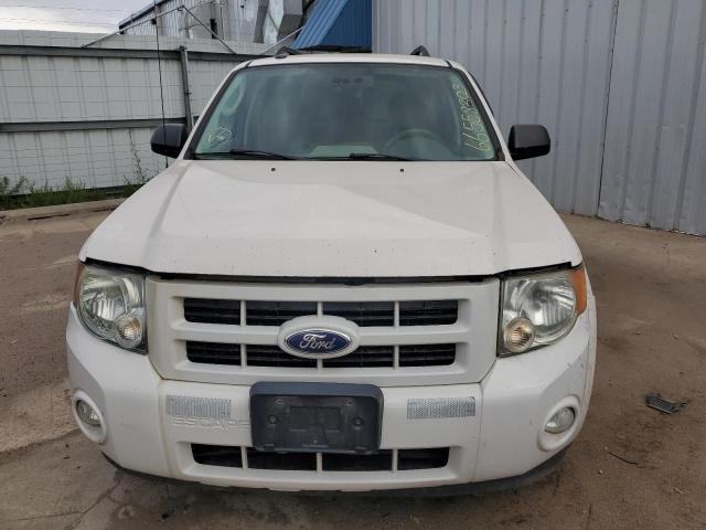 1FMCU5K38BKA44661 - 2011 FORD ESCAPE HYBRID WHITE photo 5