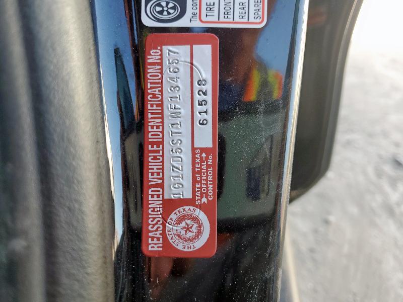 1G1ZD5ST1NF134657 - 2022 CHEVROLET MALIBU LT 黑色 照片 13