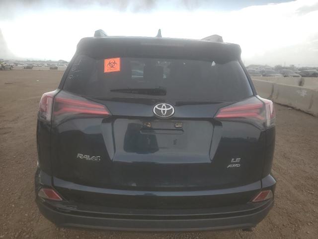 JTMBFREV8JJ249495 - 2018 TOYOTA RAV4 LE BLUE photo 6