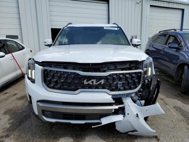 5XYP5DGC5PG407307 - 2023 KIA TELLURIDE SX WHITE photo 5