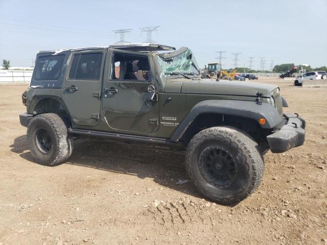 1C4BJWDG1GL160932 - 2016 JEEP WRANGLER U SPORT Yaşıl foto 4