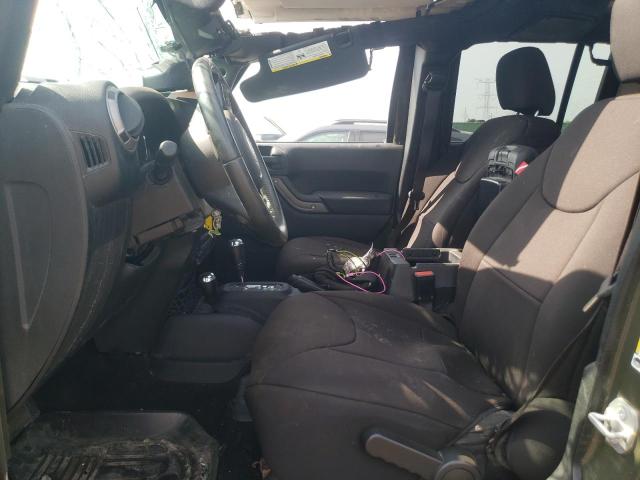 1C4BJWDG1GL160932 - 2016 JEEP WRANGLER U SPORT Yaşıl foto 7