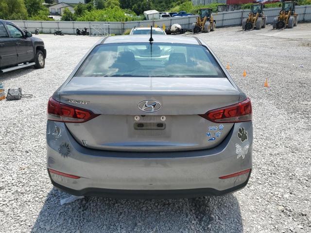 3KPC24A62NE186284 - 2022 HYUNDAI ACCENT SE GRAY photo 6