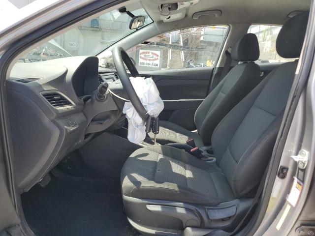 3KPC24A62NE186284 - 2022 HYUNDAI ACCENT SE GRAY photo 7