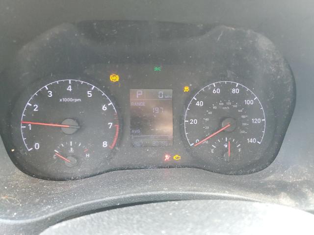 3KPC24A62NE186284 - 2022 HYUNDAI ACCENT SE GRAY photo 9