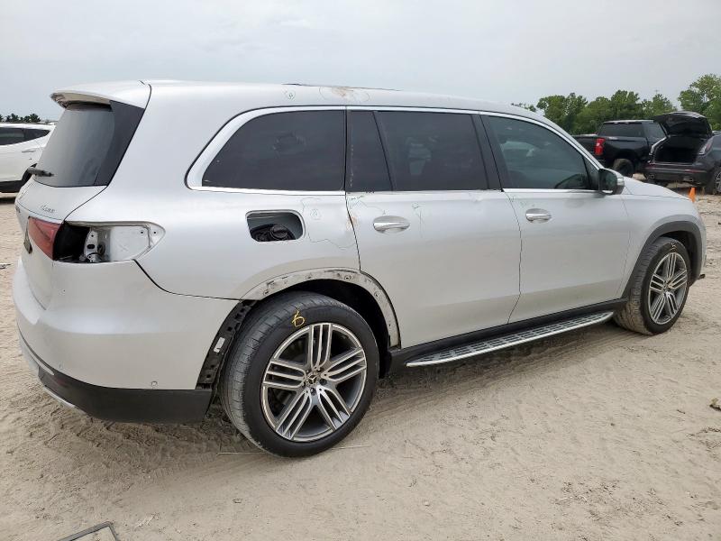 4JGFF5KE7MA328686 - 2021 MERCEDES-BENZ GLS 450 4MATIC WHITE photo 3