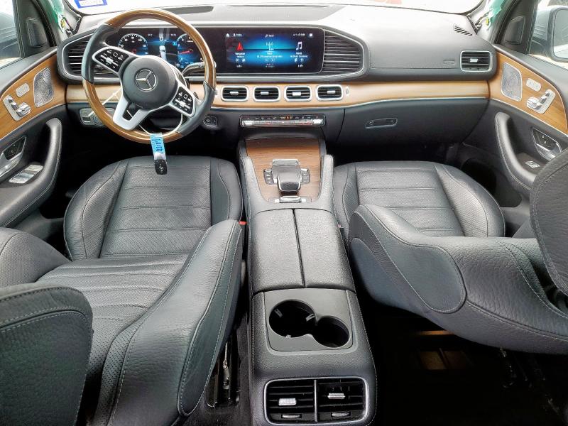 4JGFF5KE7MA328686 - 2021 MERCEDES-BENZ GLS 450 4MATIC WHITE photo 8