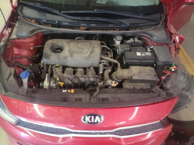 3KPA24AB3KE216005 - 2019 KIA RIO S RED photo 11