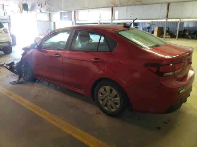 3KPA24AB3KE216005 - 2019 KIA RIO S RED photo 2