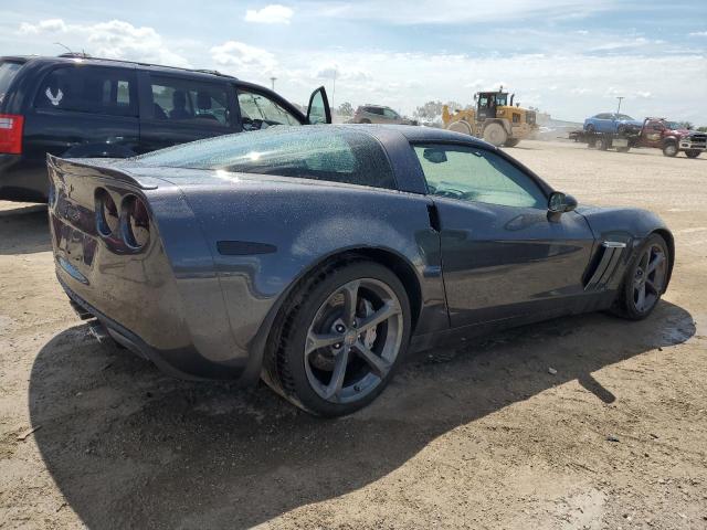 1G1YX2DW2A5107184 - 2010 CHEVROLET CORVETTE GRAND SPORT GRAY photo 3