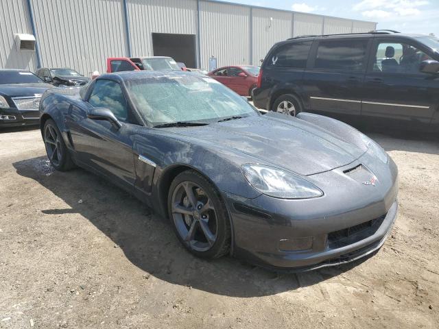 1G1YX2DW2A5107184 - 2010 CHEVROLET CORVETTE GRAND SPORT GRAY photo 4