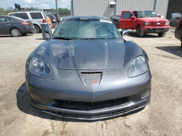 1G1YX2DW2A5107184 - 2010 CHEVROLET CORVETTE GRAND SPORT GRAY photo 5