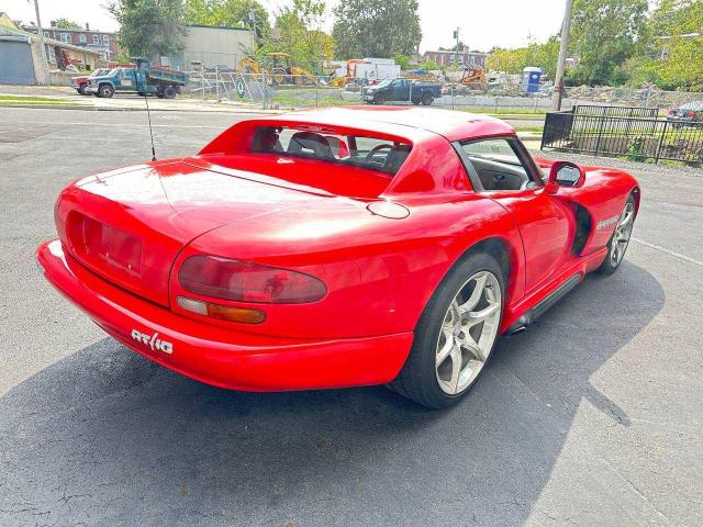 1B3BR65EXPV200100 - 1993 DODGE VIPER RT-10 RED photo 4