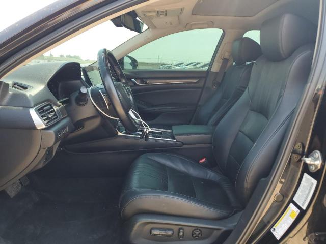 1HGCV1F95JA185377 - 2018 HONDA ACCORD TOURING BLACK photo 7