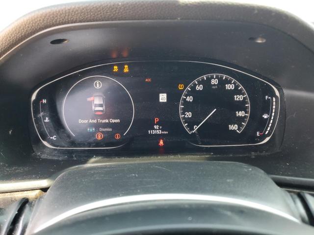 1HGCV1F95JA185377 - 2018 HONDA ACCORD TOURING BLACK photo 9