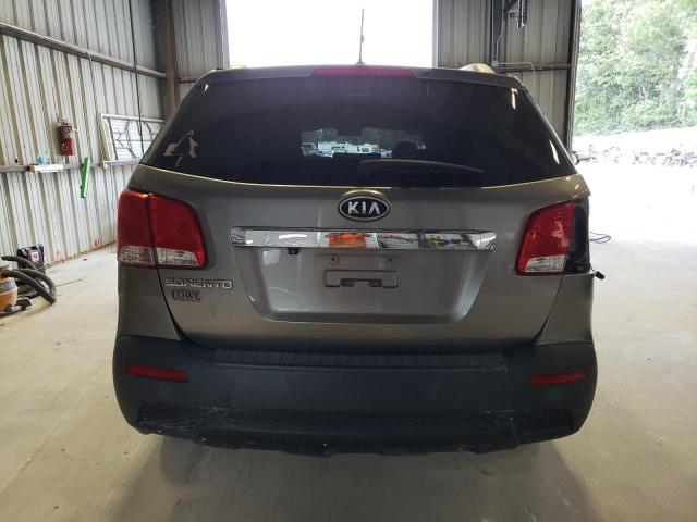 5XYKT4A69CG197873 - 2012 KIA SORENTO BASE SILVER photo 6