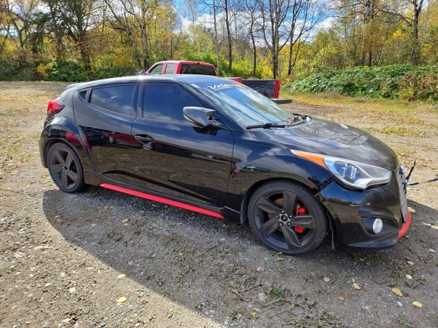 KMHTC6AE7FU242668 - 2015 HYUNDAI VELOSTER TURBO BLACK photo 4