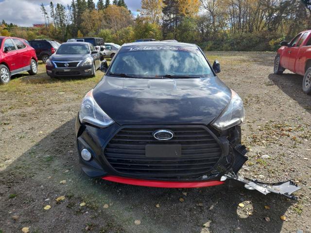 KMHTC6AE7FU242668 - 2015 HYUNDAI VELOSTER TURBO BLACK photo 5