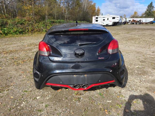 KMHTC6AE7FU242668 - 2015 HYUNDAI VELOSTER TURBO BLACK photo 6