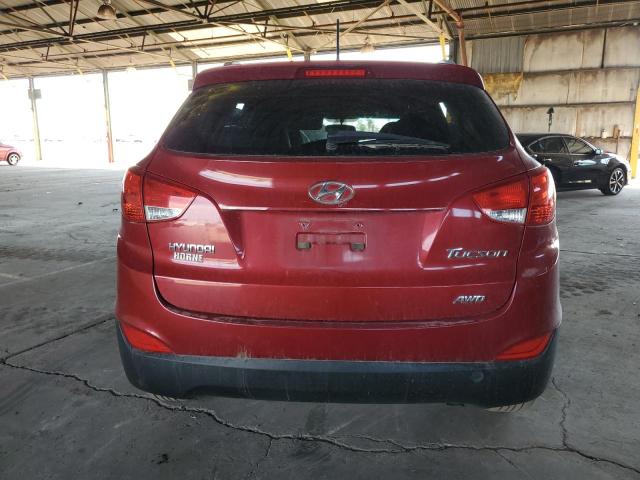 KM8JUCAC8DU761632 - 2013 HYUNDAI TUCSON GLS RED photo 6