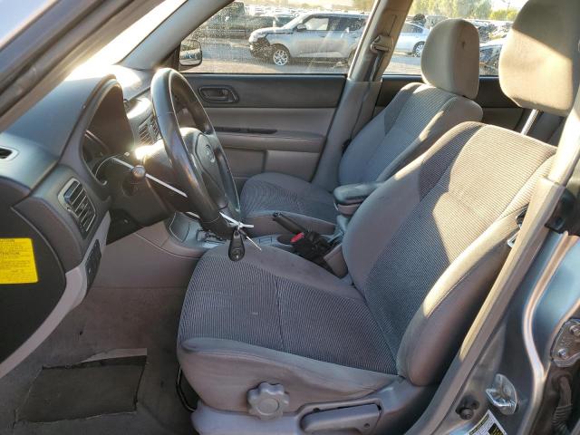 JF1SG63627H710638 - 2007 SUBARU FORESTER 2.5X Plata foto 7